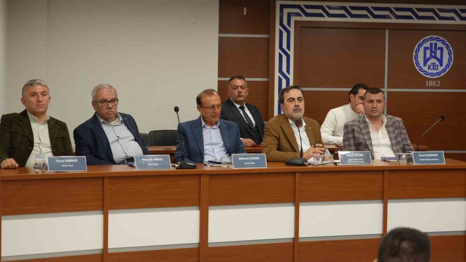 Başkan Öztürk: "Küresel dalgalanmalara rağmen üretimden ve büyümeden vazgeçmeyeceğiz"
