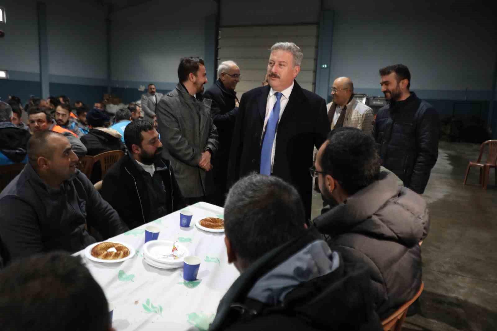 Başkan Palancıoğlu, saha çalışanları ile bir araya geldi
