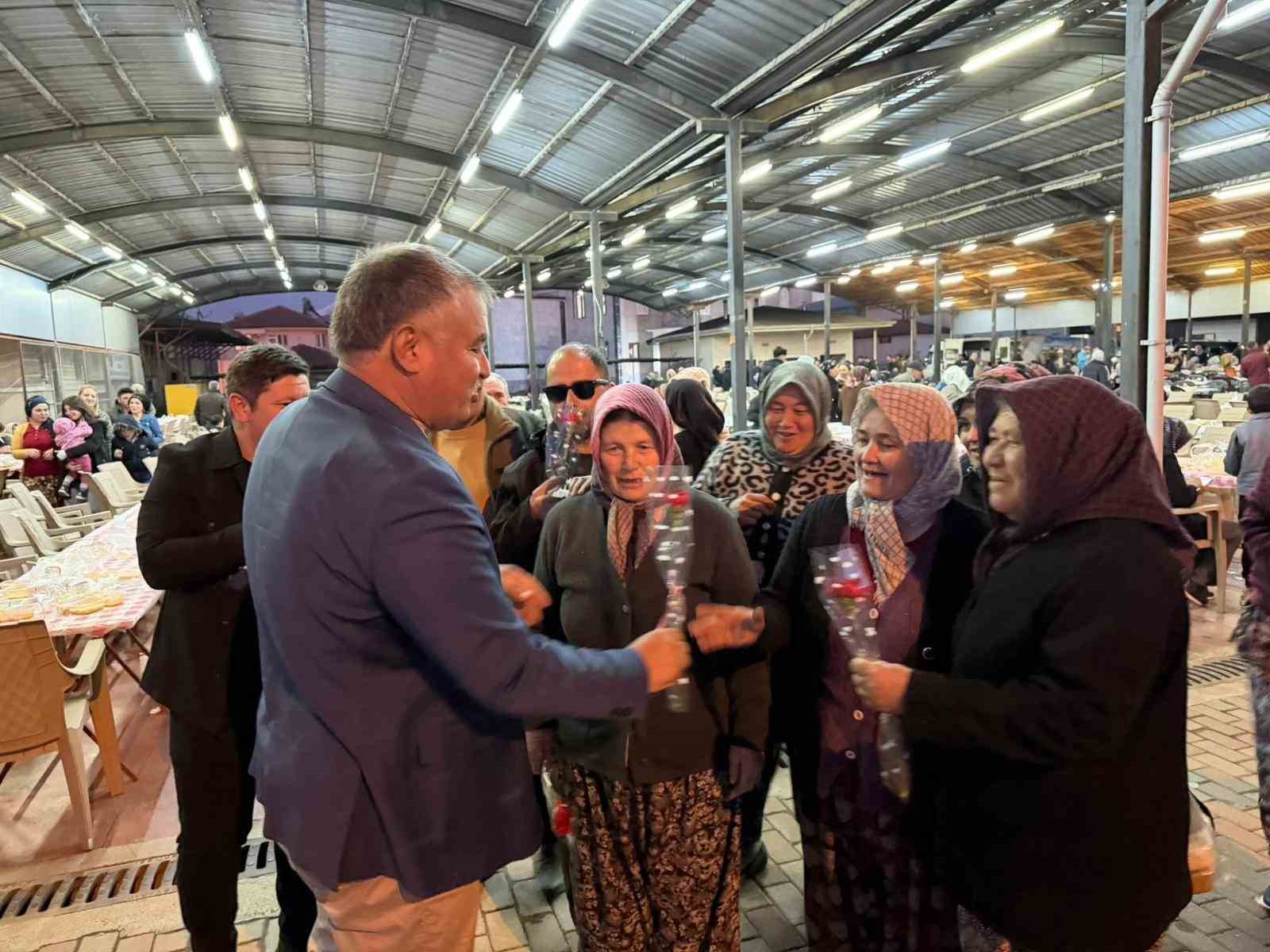 Başkan Pütün gönül sofrasına konuk olan kadınları unutmadı
