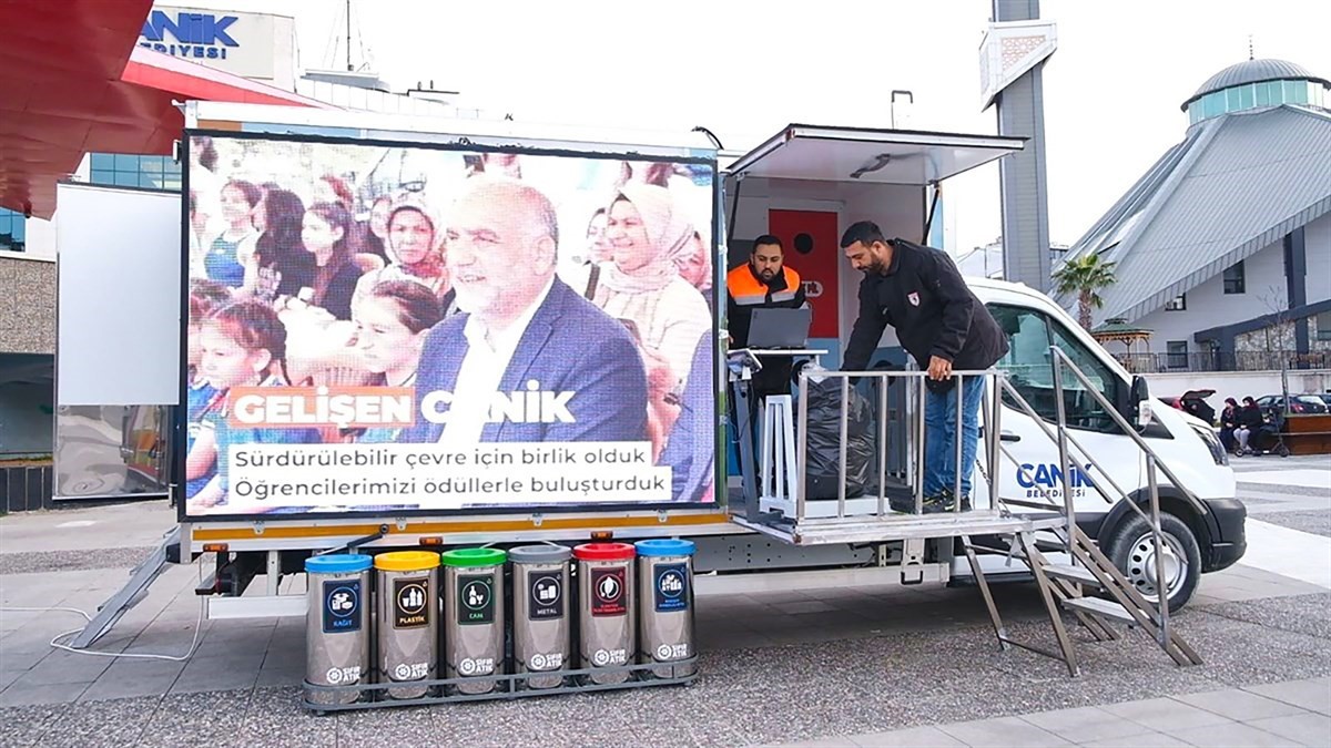 Başkan Sandıkçı: "Canik’te 5 ton atık geri dönüşüme kazandırıldı"
