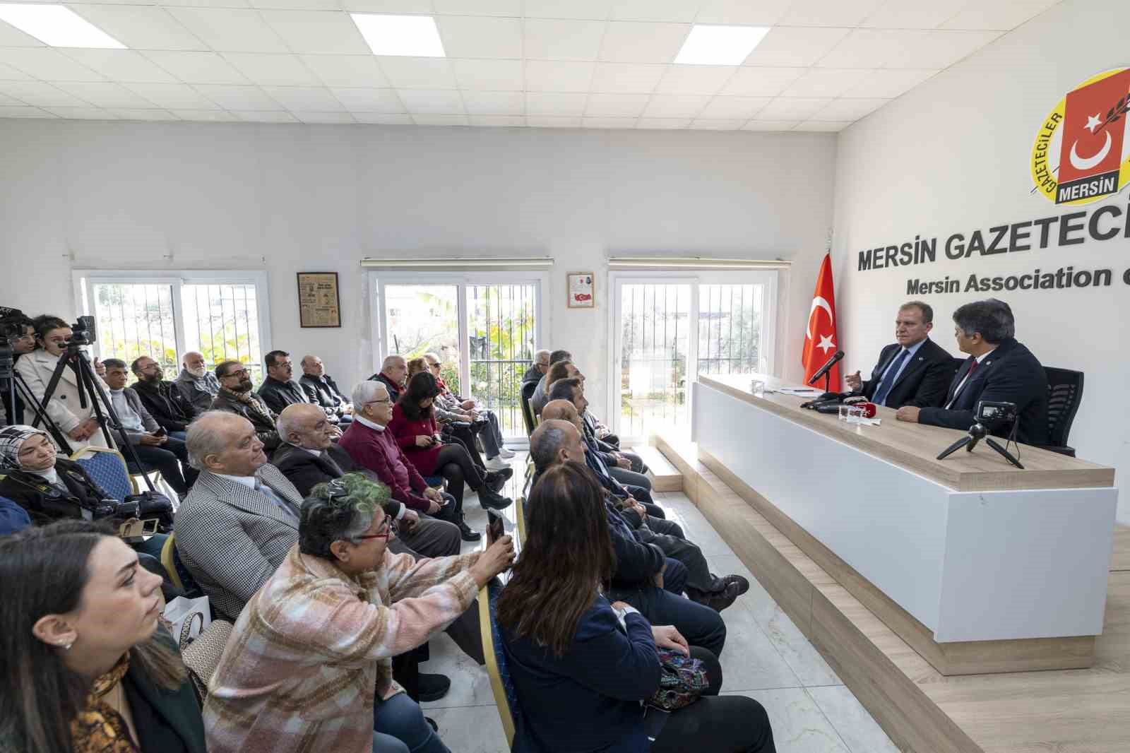 Başkan Seçer: "Basın, yasama, yürütme ve yargıdan sonra 4. kuvvettir"
