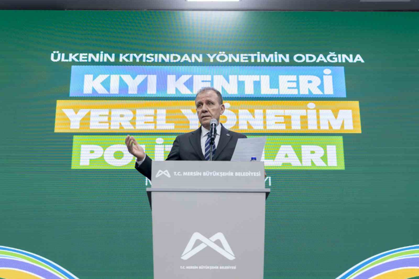 Başkan Seçer: "Kıyı kentlerinin geleceği, Türkiye’nin geleceğinin çok önemli bir parçasıdır"
