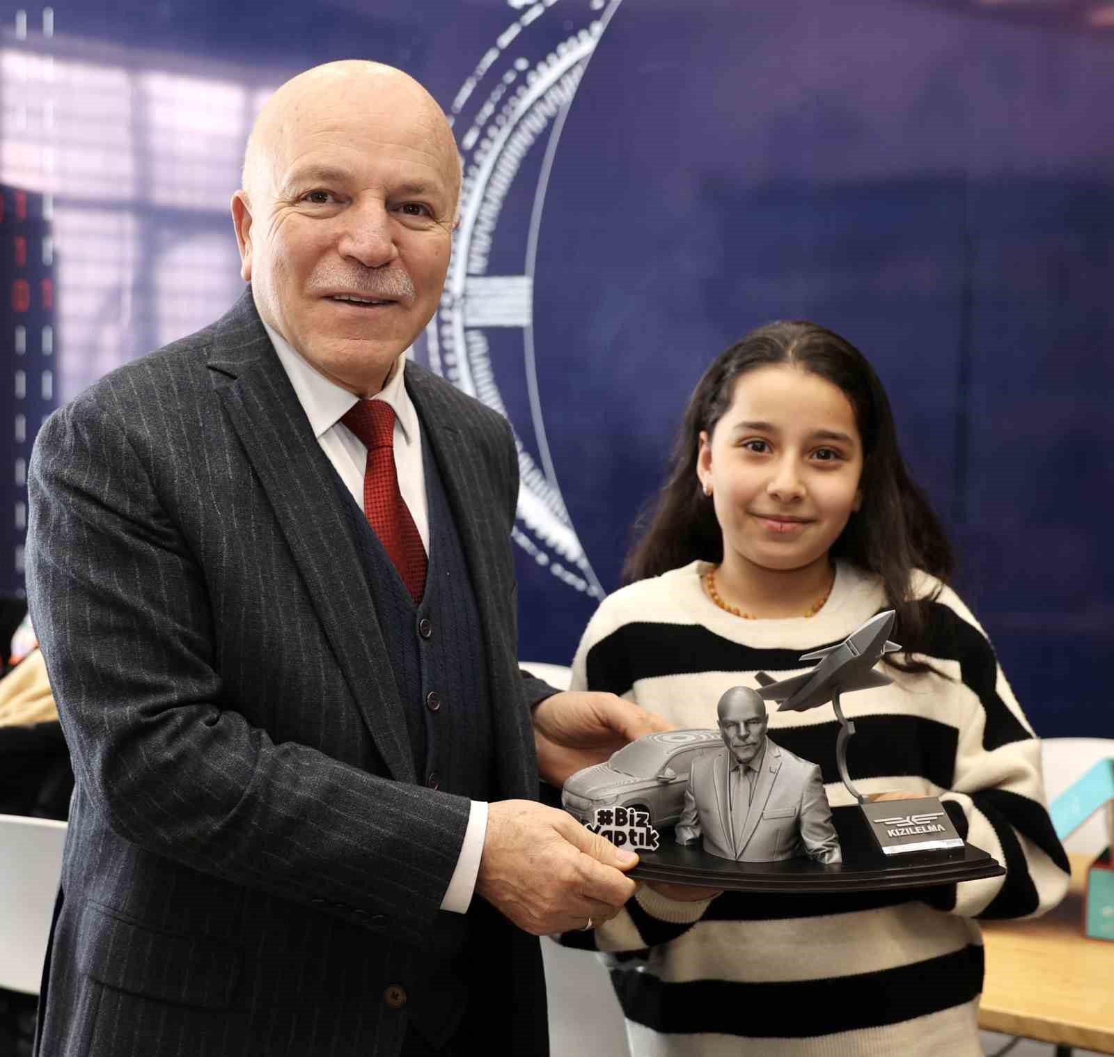 Başkan Sekmen geleceğin dâhileriyle buluştu
