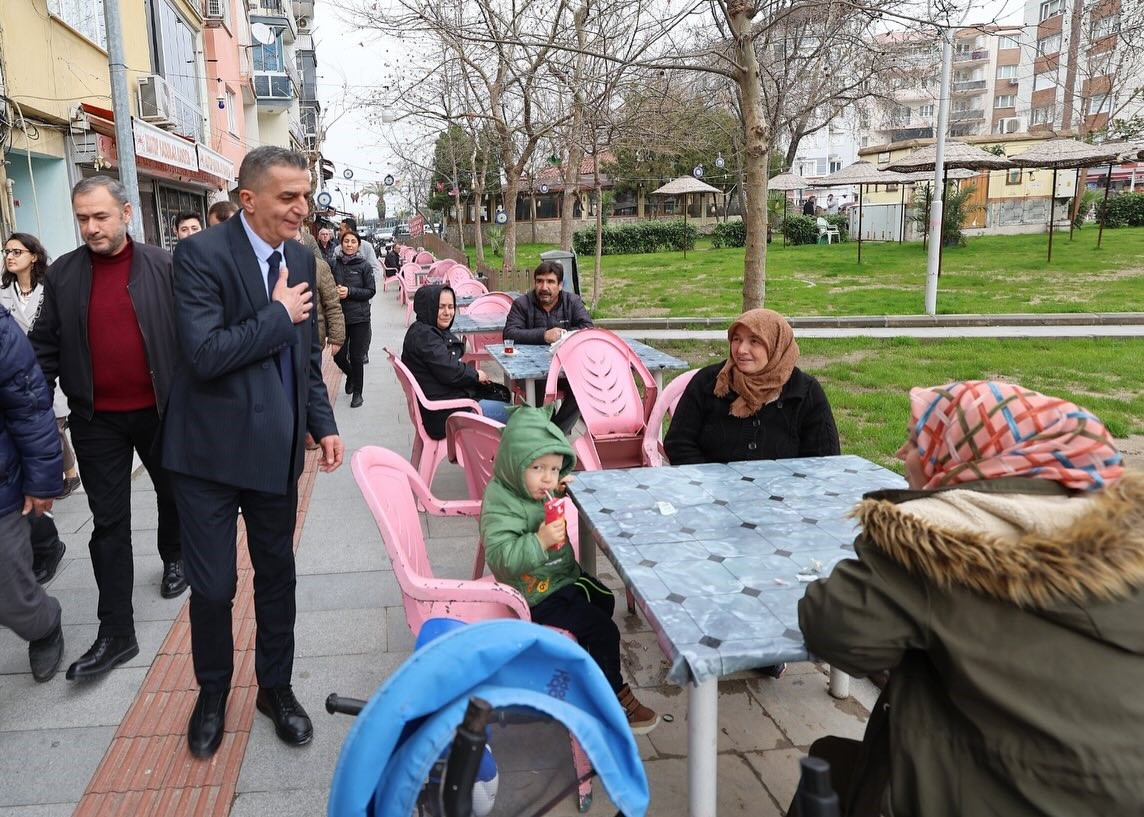 Başkan Şimşek, mahalle ziyaretlerine devam ediyor
