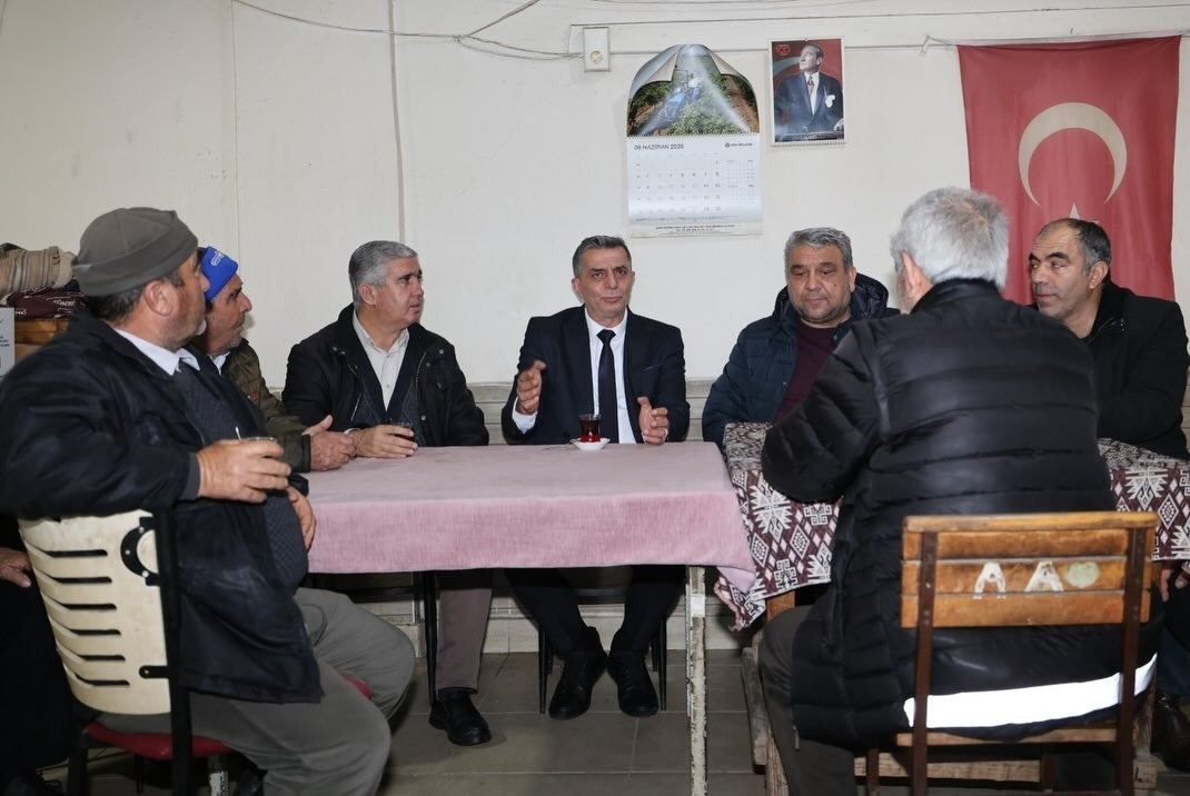 Başkan Şimşek sağanak sonrası sahada
