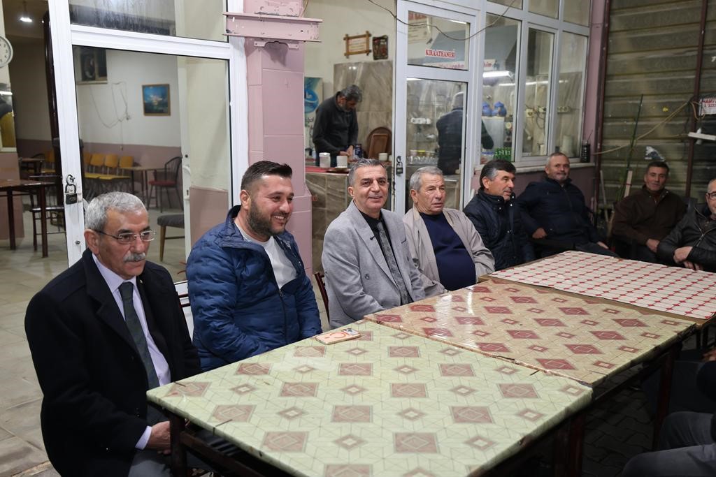 Başkan Şimşek talepleri yerinde dinliyor
