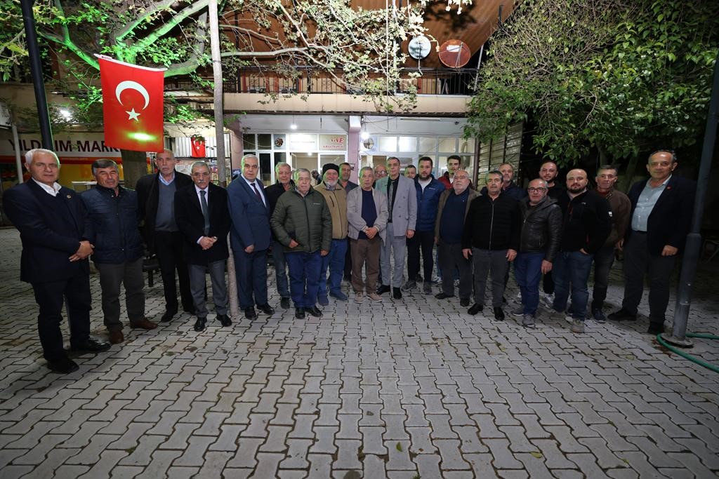 Başkan Şimşek talepleri yerinde dinliyor
