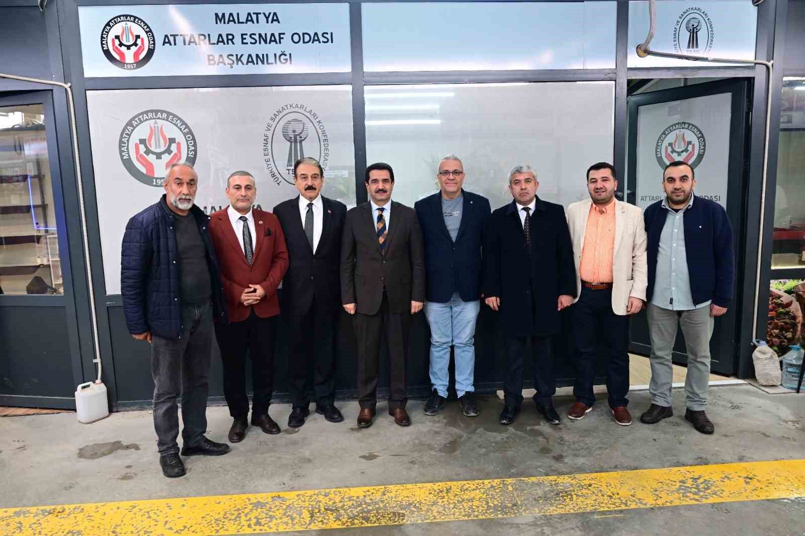 Başkan Taşkın Esnaf Odalarıyla bir araya geldi

