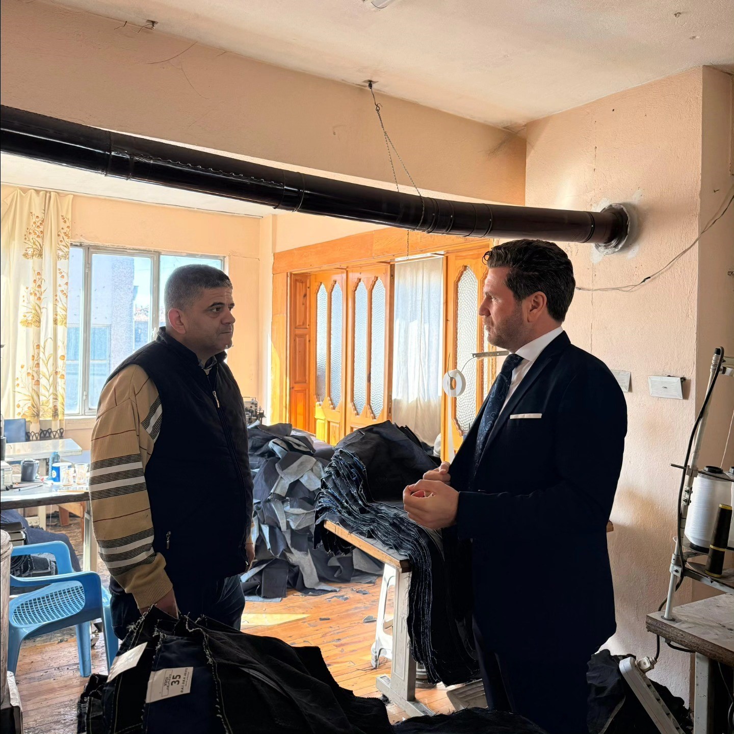 Başkan Tatık esnaf ziyaretlerini sürdürüyor
