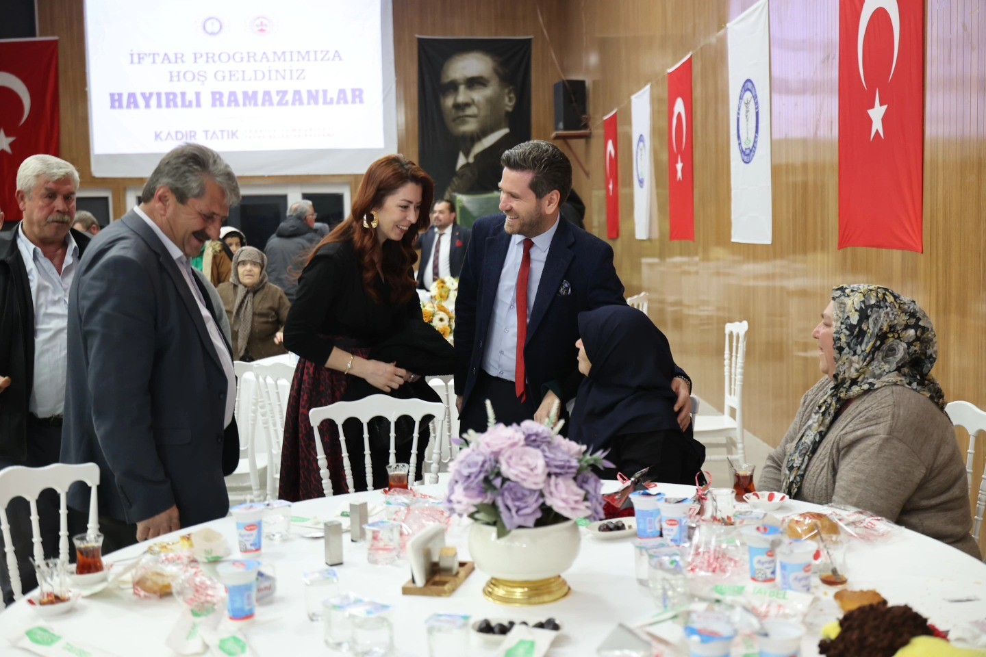 Başkan Tatık, şehit aileleri ve gazilerle iftar yemeğinde bir araya geldi
