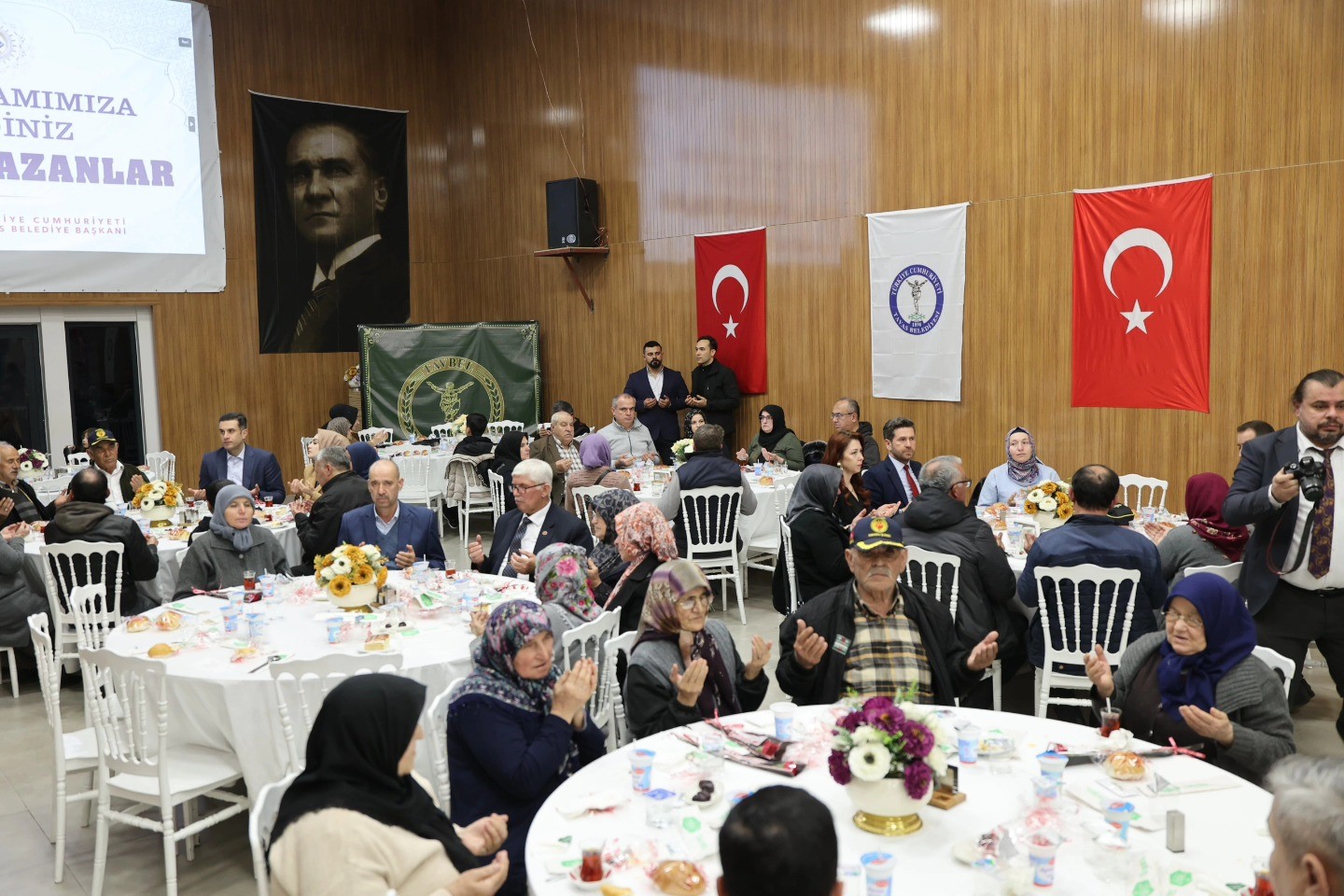 Başkan Tatık, şehit aileleri ve gazilerle iftar yemeğinde bir araya geldi
