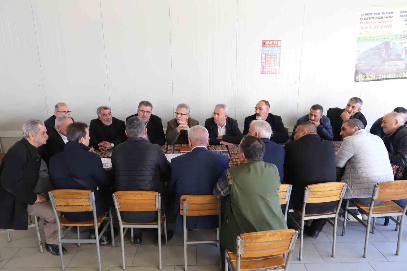 Başkan Tetik, Muammer Aksoy’da vatandaşlarla buluştu
