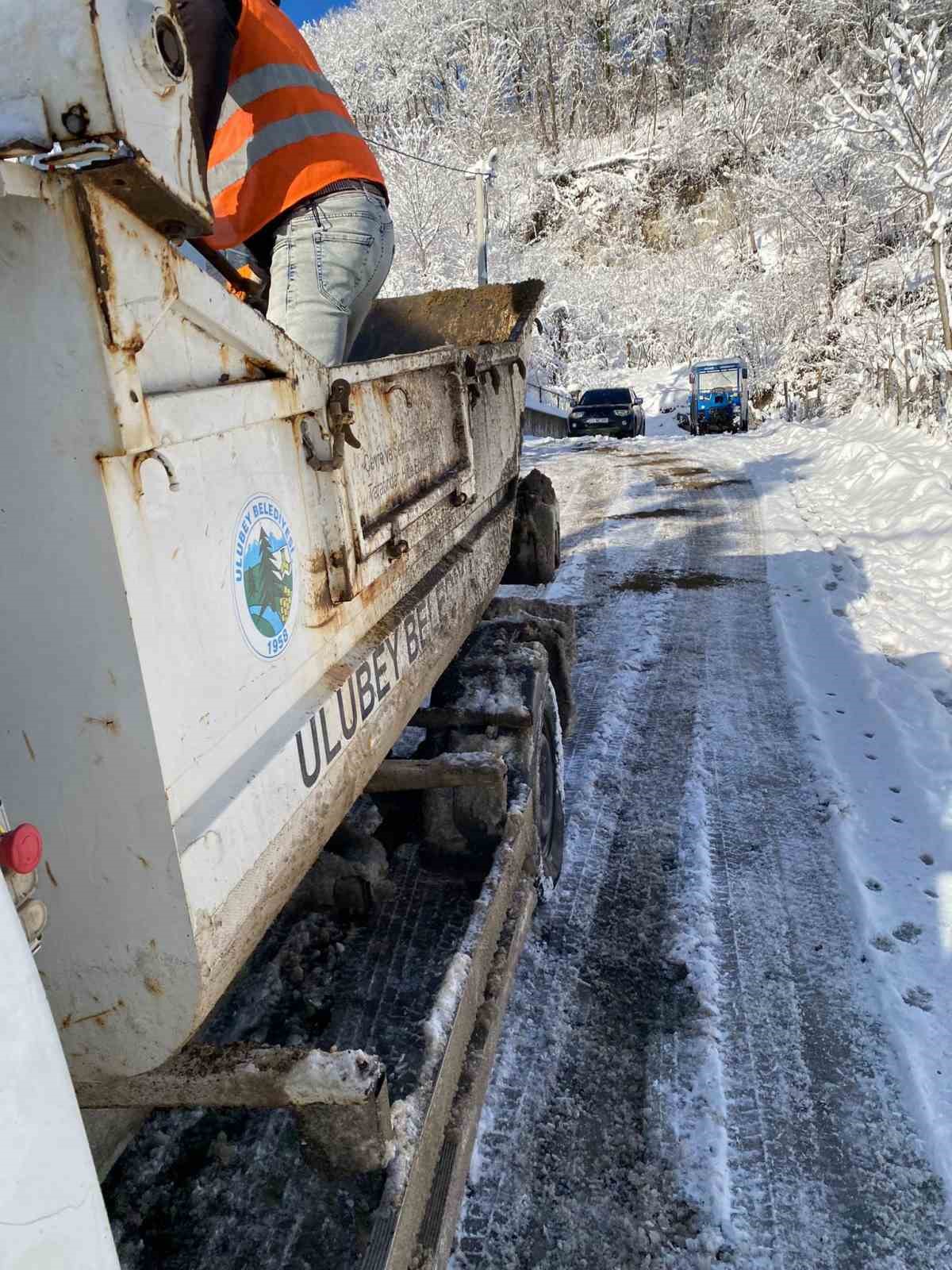 Başkan Türkcan: "Ulubey’in tüm yolları açık"
