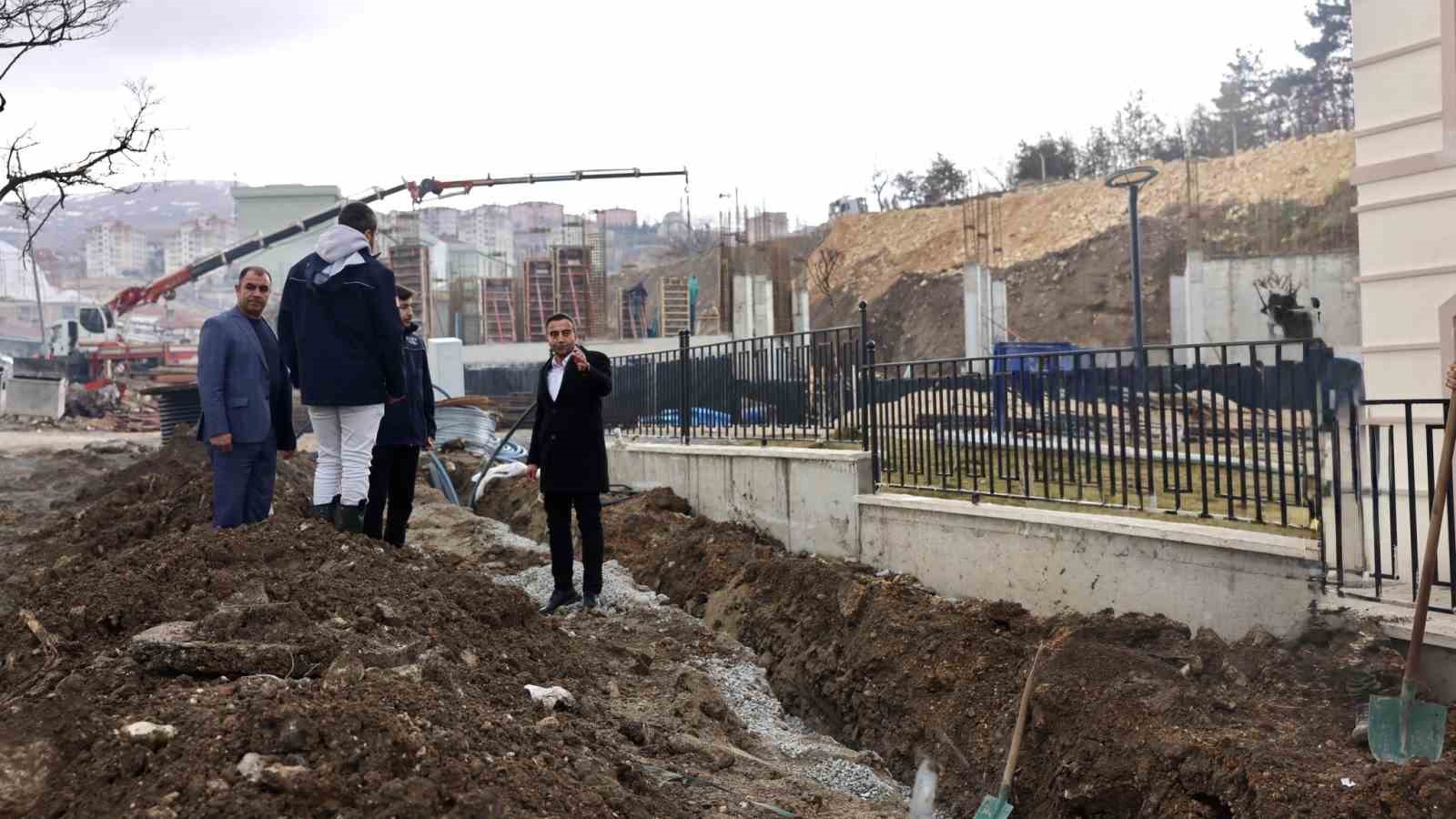 Başkan Ulutaş, rezerv alanlarını inceledi
