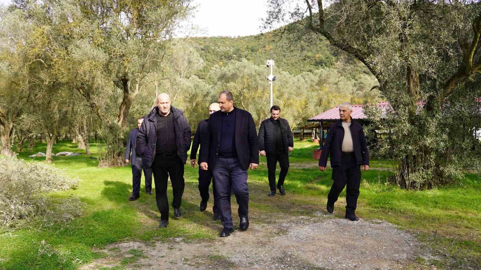 Başkan Usta’dan Hisardere Nekropolü’nde inceleme
