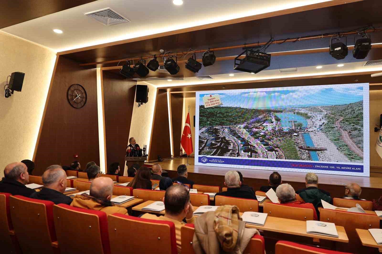 Başkan Yalçın: "Hizmet, yatırım ve başarıyla dolu bir yılı geride bıraktık"
