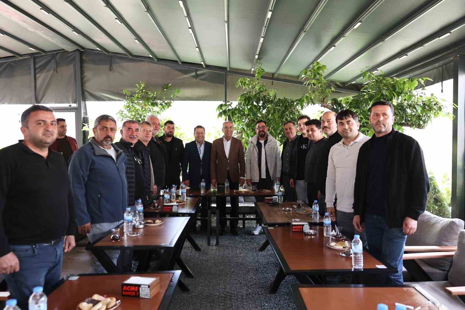 Başkan Yapar, Kuzeytepe Mahallesi esnafıyla buluştu
