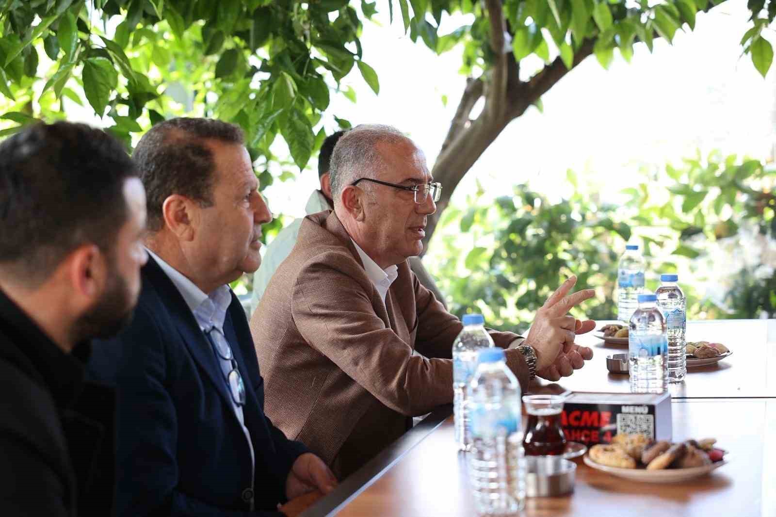 Başkan Yapar, Kuzeytepe Mahallesi esnafıyla buluştu
