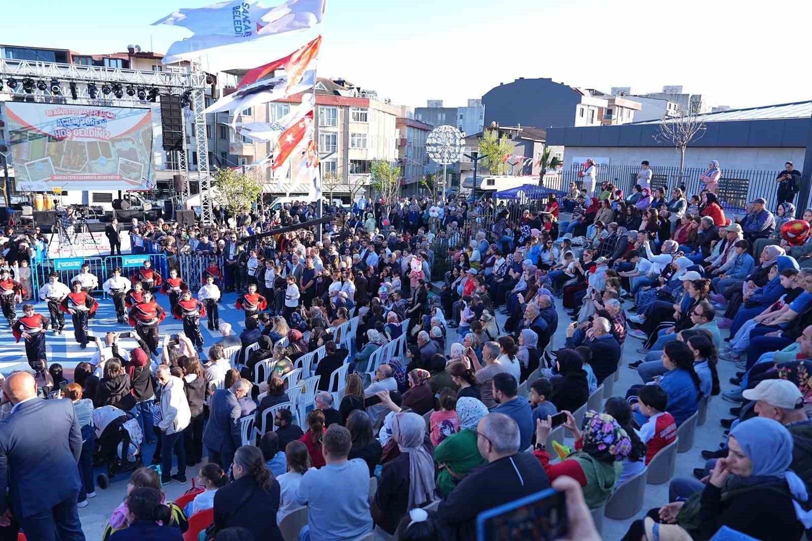 Başkan Yeğin: "Sancaktepe’de 2 yılda kendi projelendirdiğimiz 80 eseri hizmete açtık"
