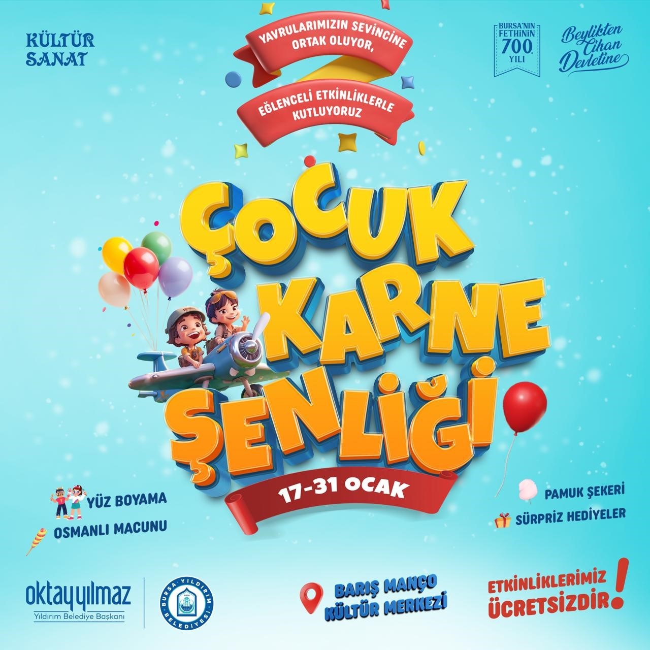 Başkan Yılmaz, öğrencilerin karne heyecanına ortak oldu
