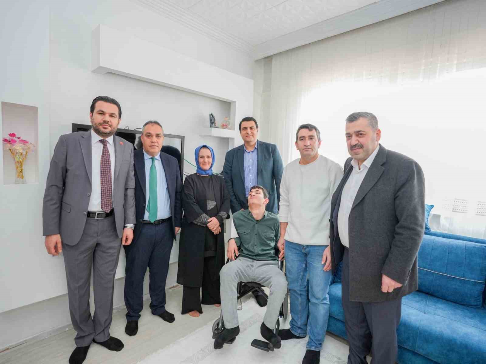 Başkan Yılmaz’dan engel tanımayan hizmet
