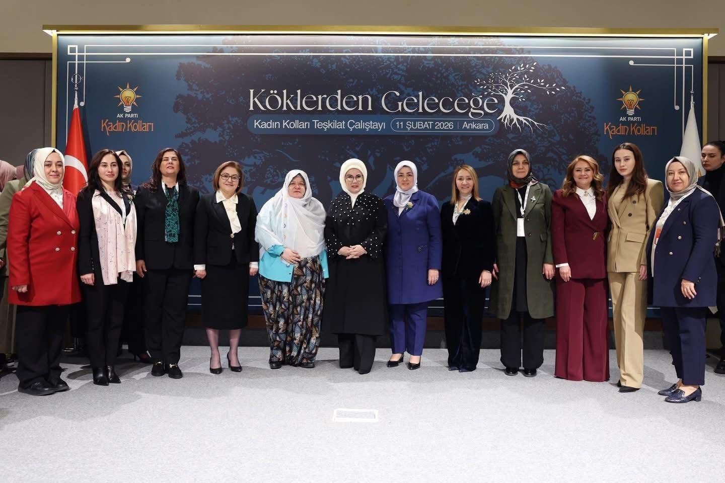 Başkan Zekiye Tekin, Emine Erdoğan ile görüştü
