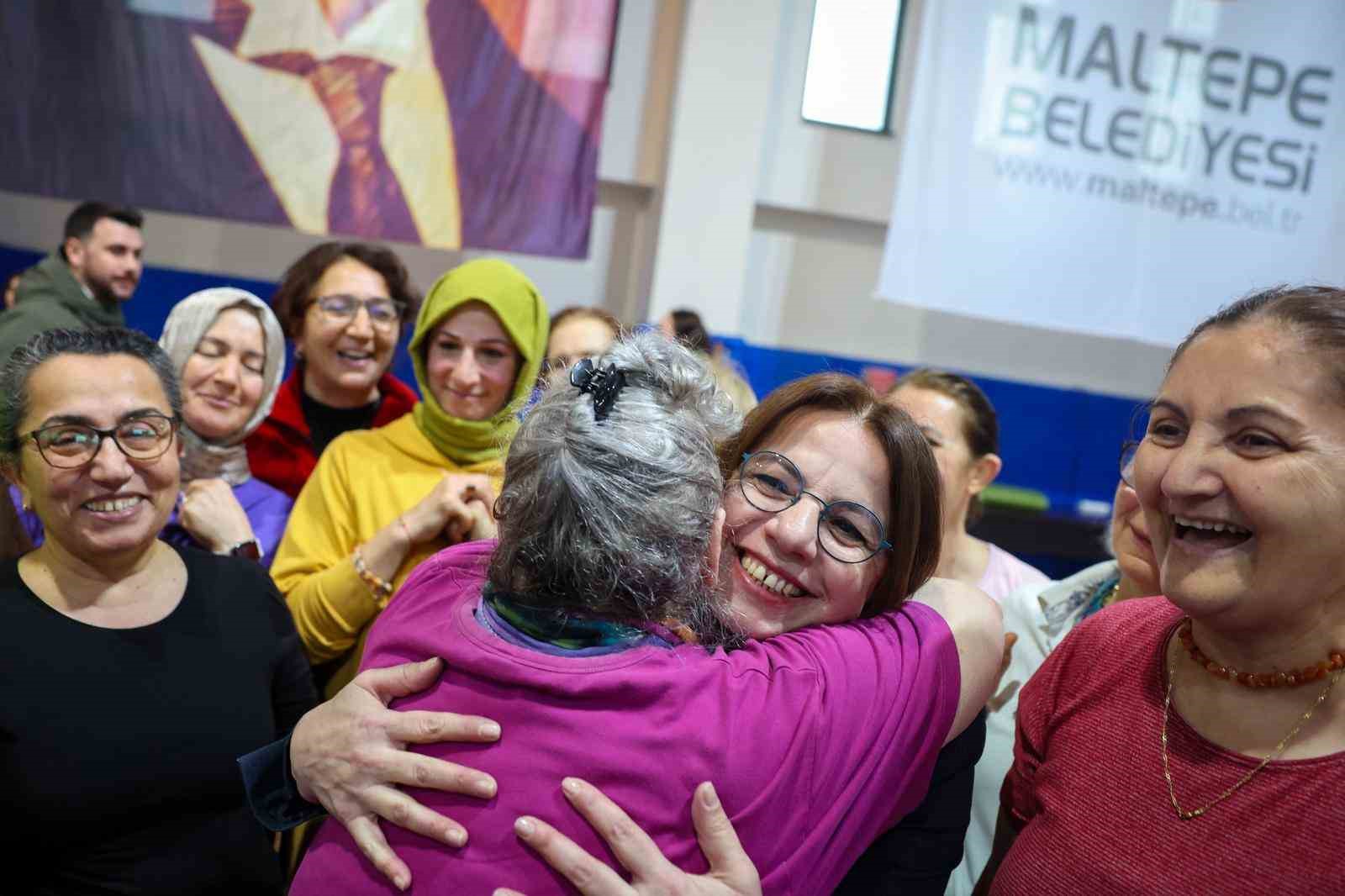 Başkanı Köymen, spor yapan kadınlarla buluştu
