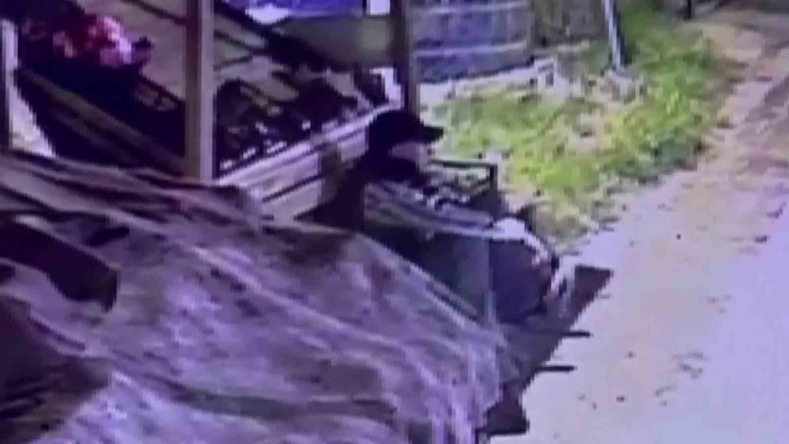 Başkasına ait beğendiği ayakkabıyı çalarken kameralara yakalanan suç makinesi tutuklandı
