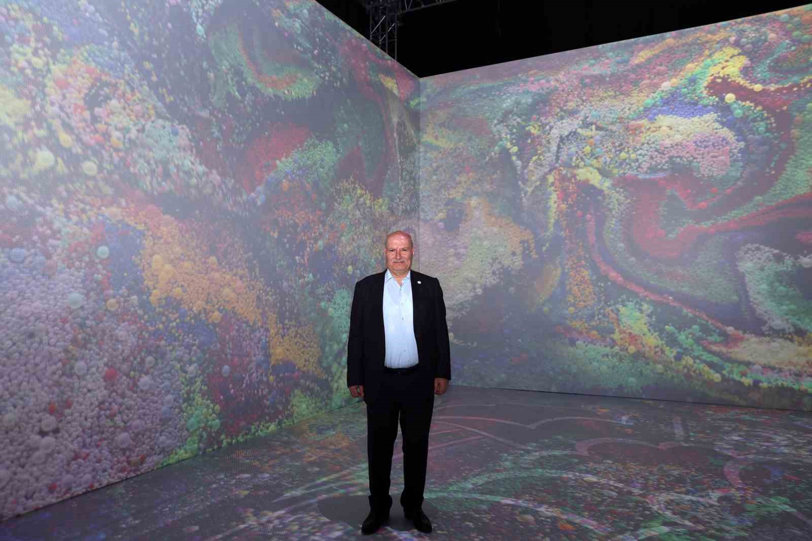 Başkentin tarihi dokuları dijital enstalasyonuyla Ankara Uluslararası Marka Buluşmaları’nda yer aldı
