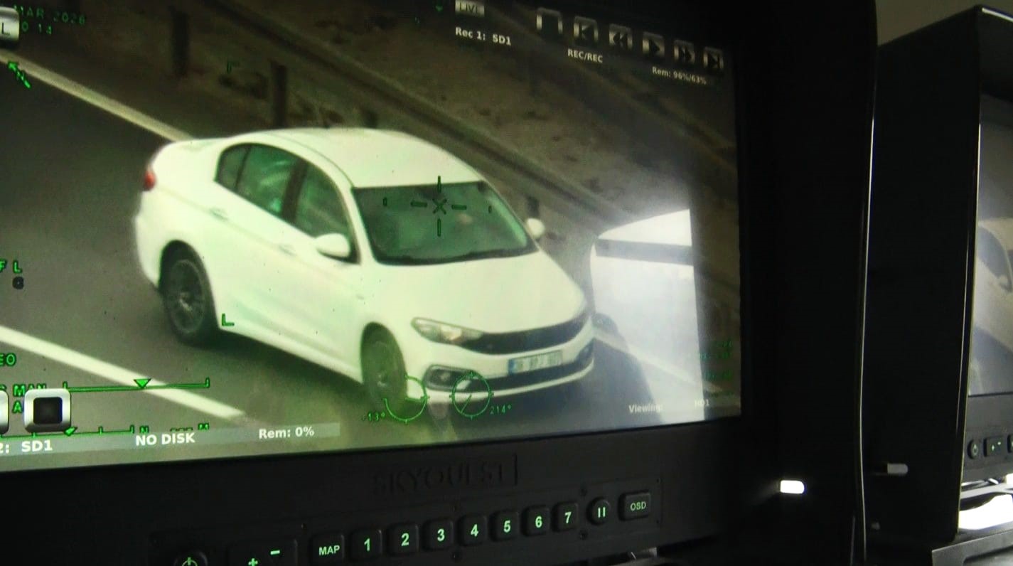 Başkentte bayramın son gününde trafik hareketliliği havadan takip ediliyor
