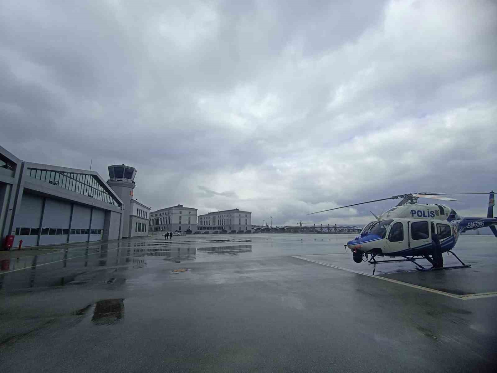 Başkentte bayramın son gününde trafik hareketliliği havadan takip ediliyor
