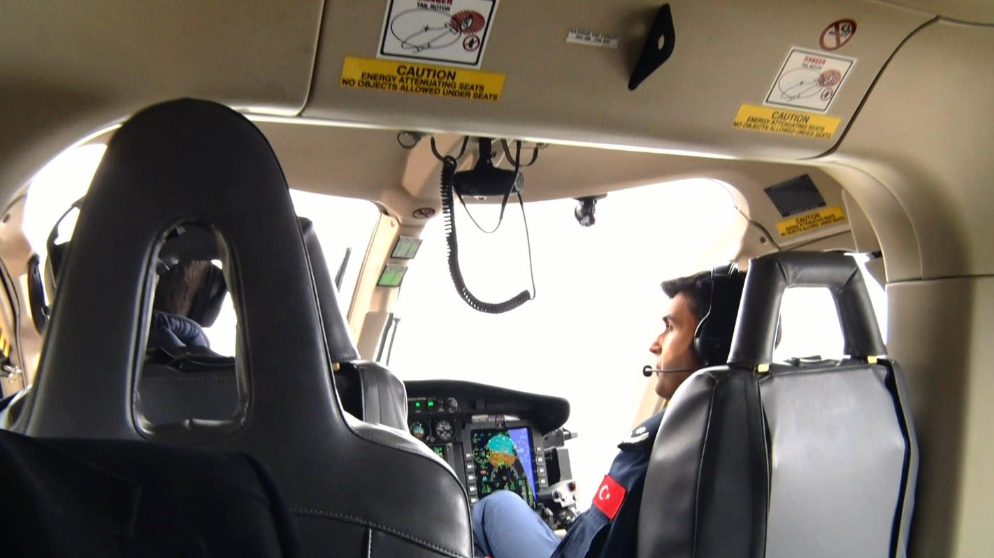 Başkentte bayramın son gününde trafik hareketliliği havadan takip ediliyor
