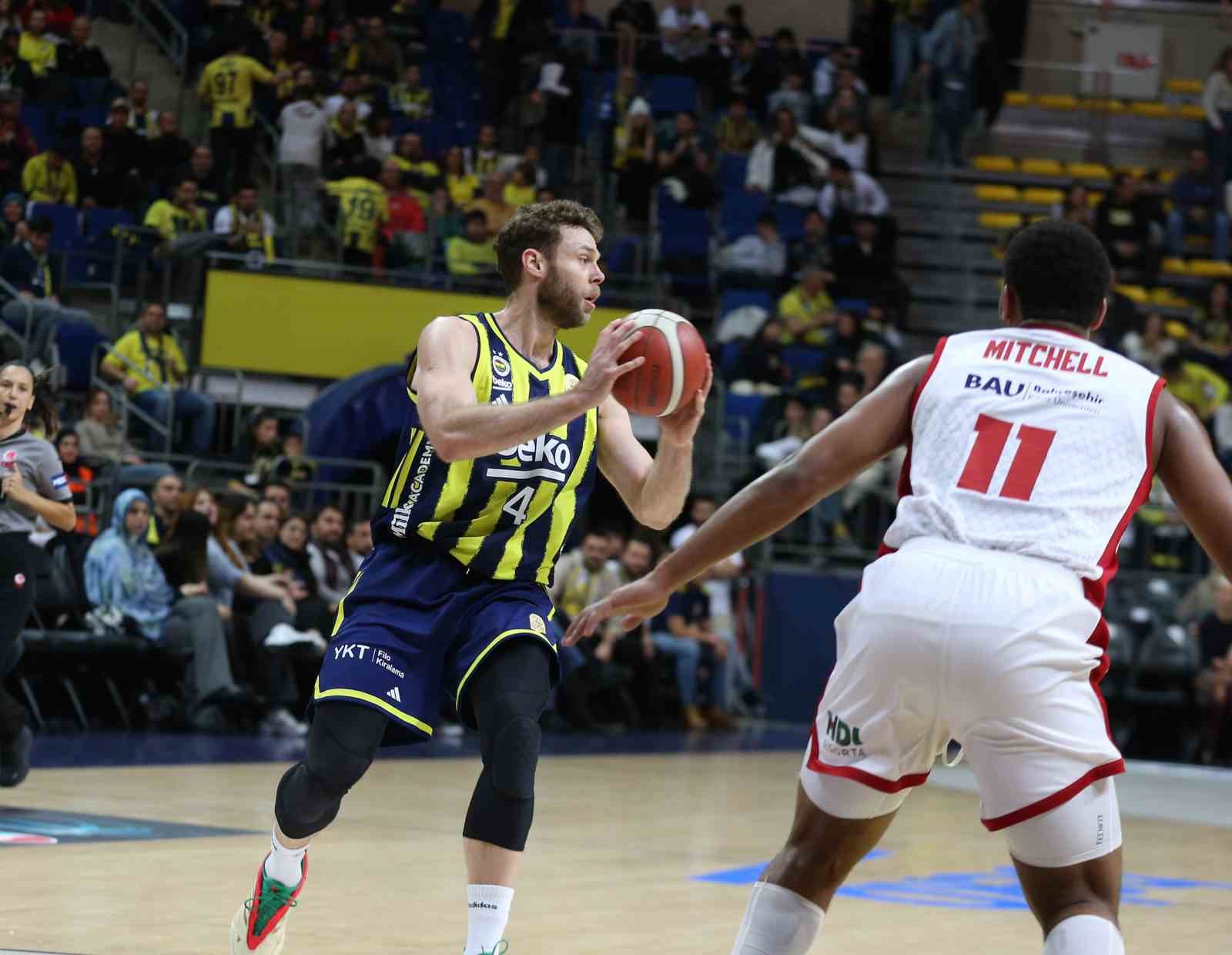 Basketbol Süper Lig: Fenerbahçe: 89 - Bahçeşehir Koleji: 58
