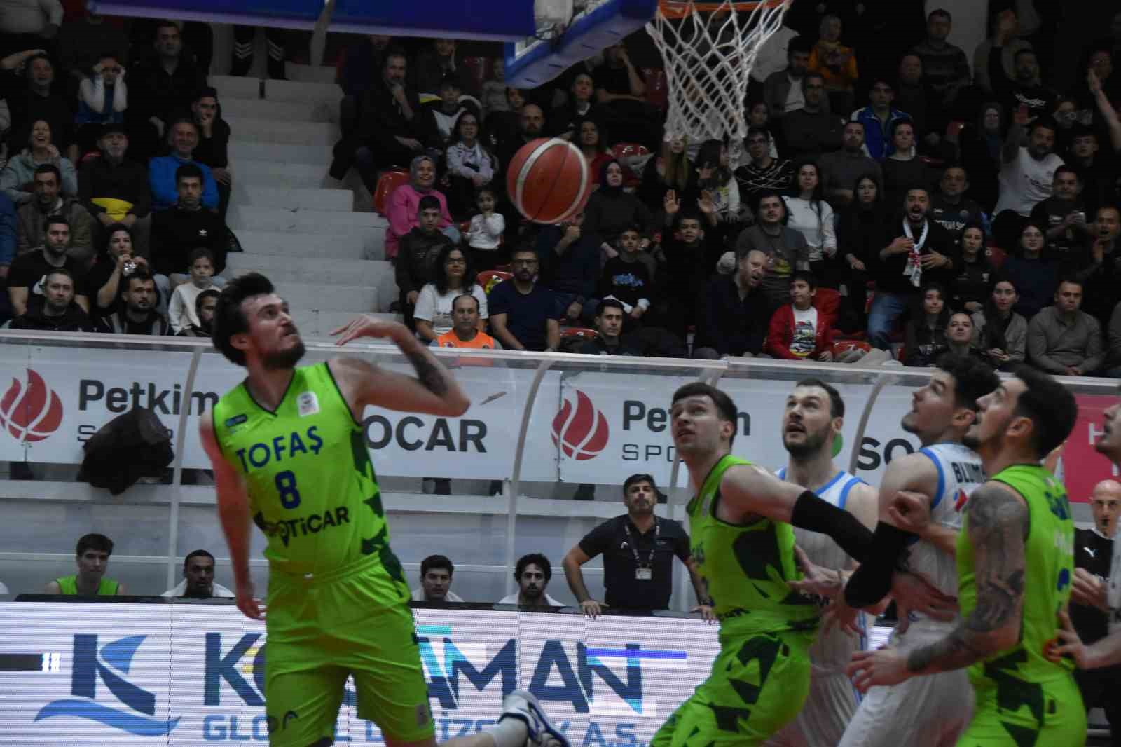 Basketbol Süper Ligi: Aliağa Petkimspor: 76 - TOFAŞ: 82
