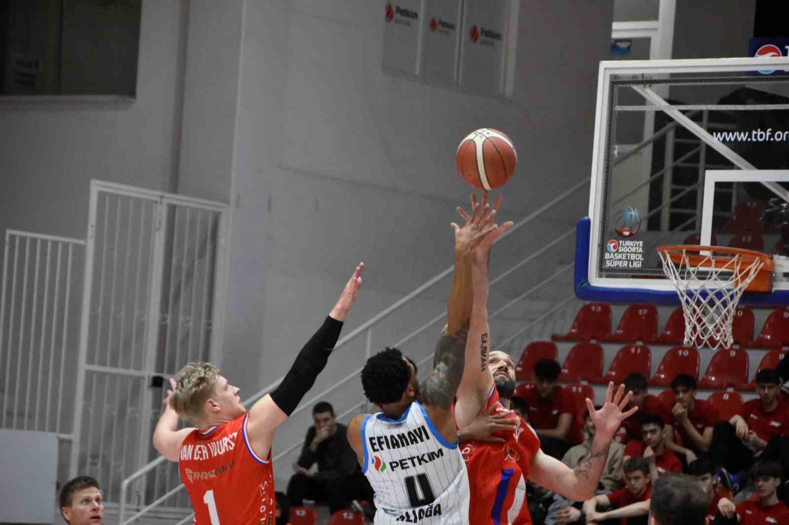 Basketbol Süper Ligi: Aliağa Petkimspor: 95 - Onvo Büyükçekmece: 104
