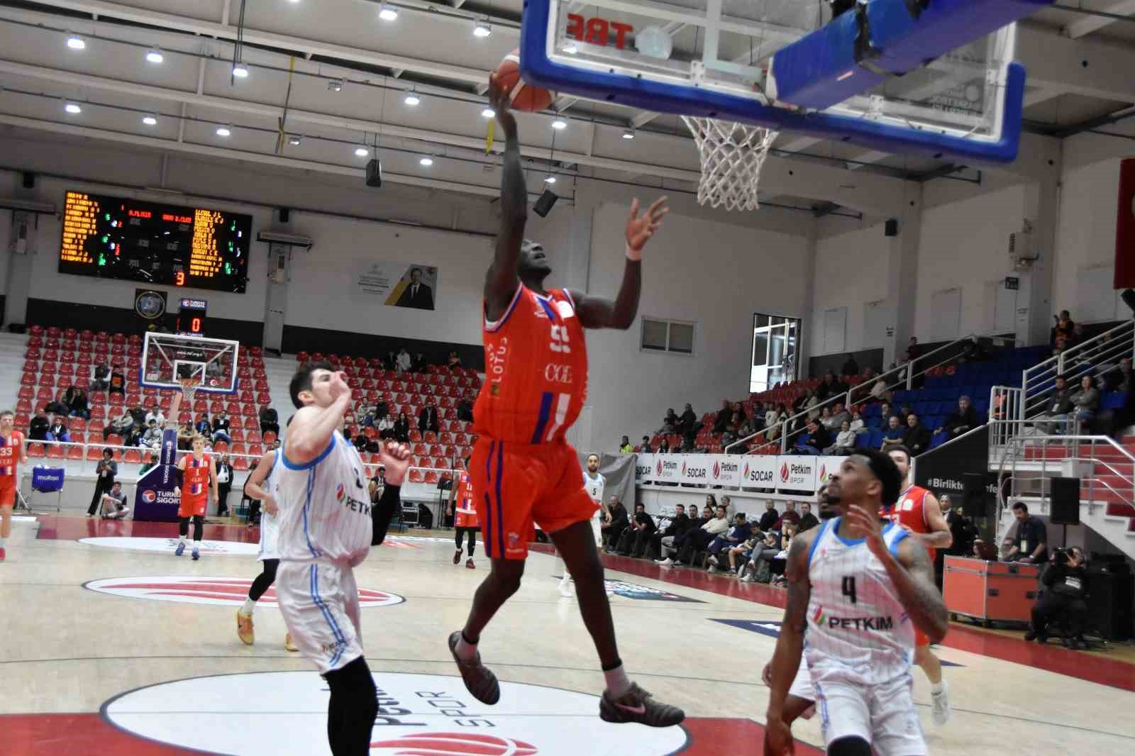 Basketbol Süper Ligi: Aliağa Petkimspor: 95 - Onvo Büyükçekmece: 104
