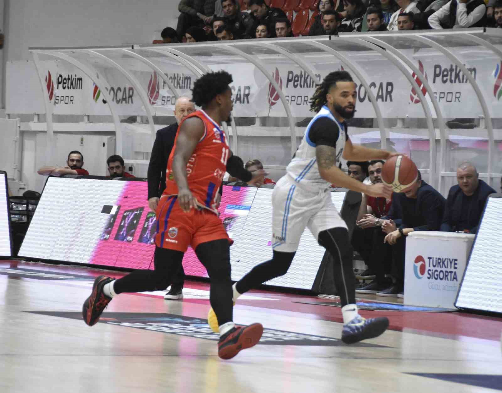 Basketbol Süper Ligi: Aliağa Petkimspor: 95 - Onvo Büyükçekmece: 104
