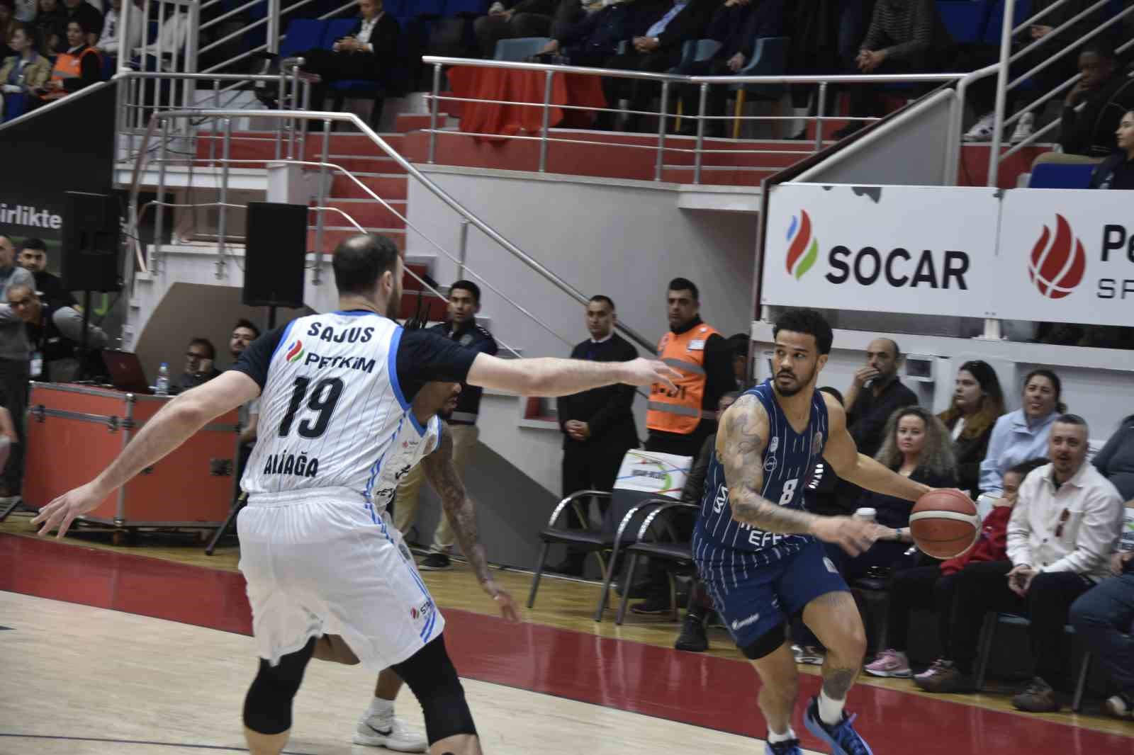 Basketbol Süper Ligi: Aliağa Petkimspor:60 - A. Efes: 85
