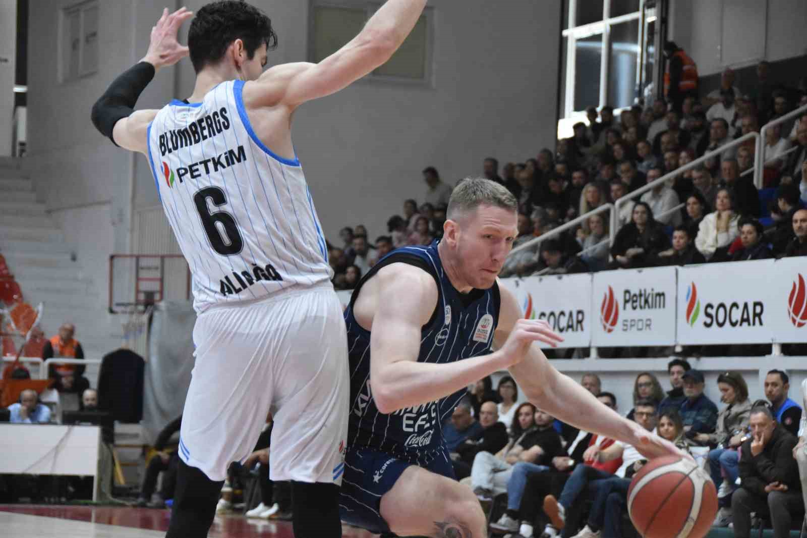 Basketbol Süper Ligi: Aliağa Petkimspor:60 - A. Efes: 85
