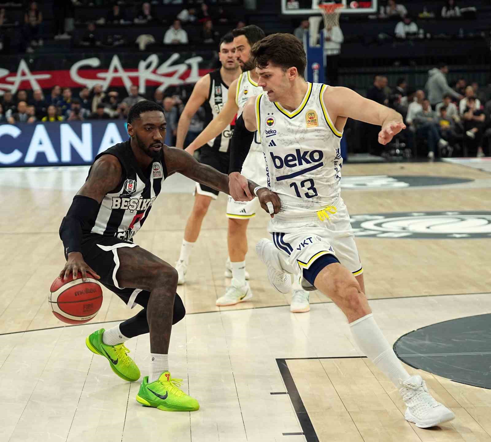 Basketbol Süper Ligi: Beşiktaş: 87 - Fenerbahçe: 101
