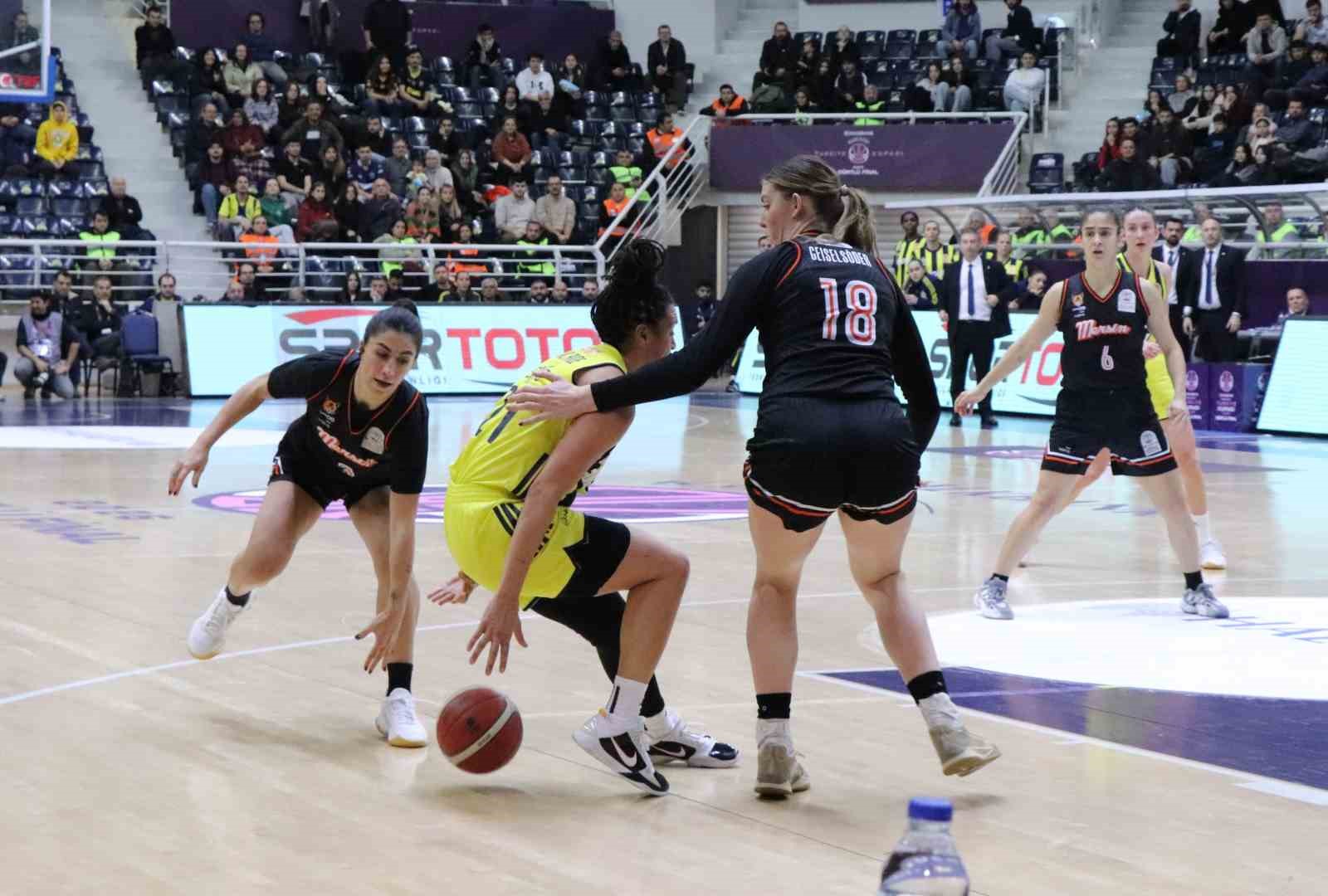 Basketbol Süper Ligi: Fenerbahçe Opet: 84 - ÇİMSA ÇBK Mersin: 66
