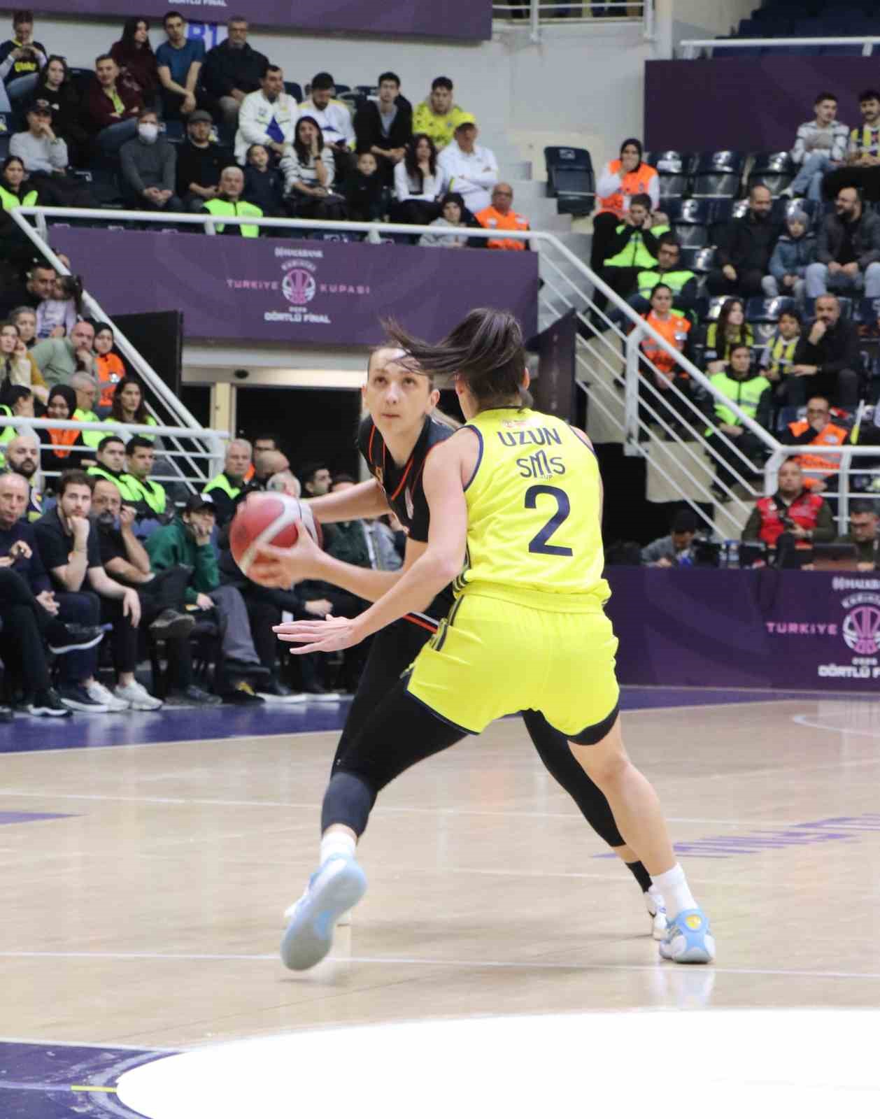 Basketbol Süper Ligi: Fenerbahçe Opet: 84 - ÇİMSA ÇBK Mersin: 66
