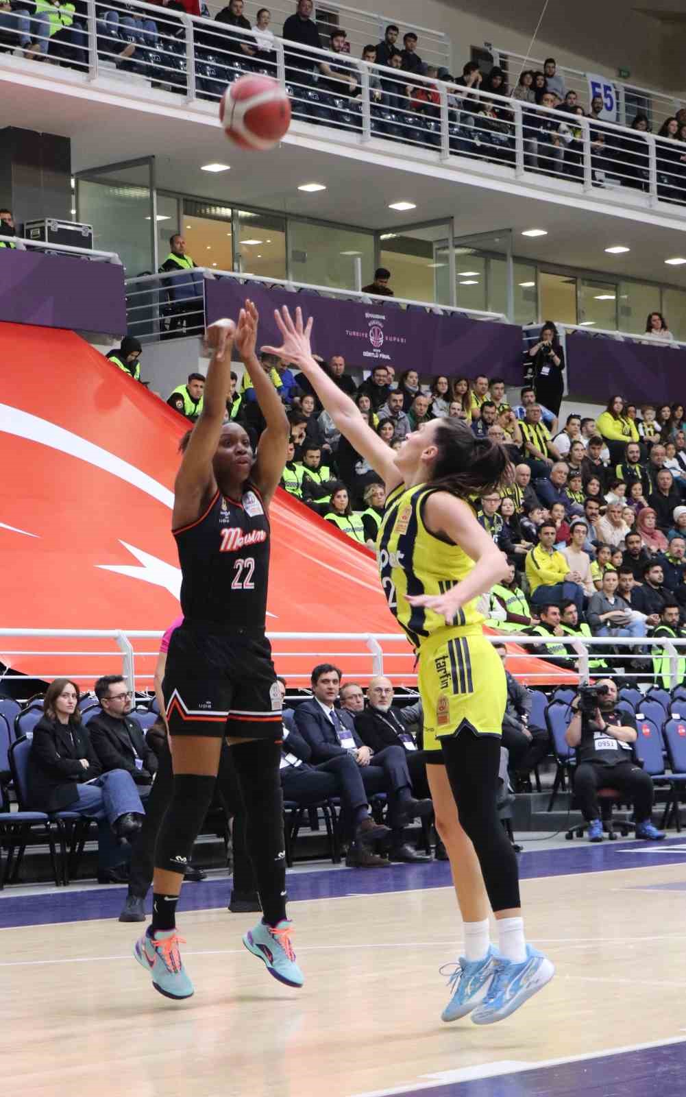 Basketbol Süper Ligi: Fenerbahçe Opet: 84 - ÇİMSA ÇBK Mersin: 66
