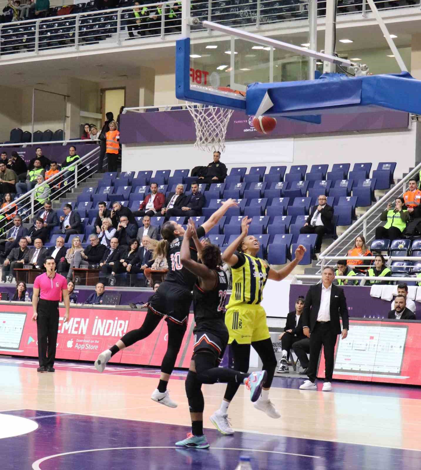 Basketbol Süper Ligi: Fenerbahçe Opet: 84 - ÇİMSA ÇBK Mersin: 66

