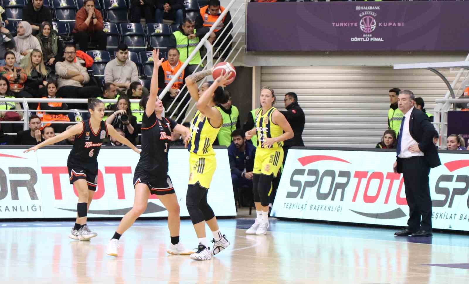 Basketbol Süper Ligi: Fenerbahçe Opet: 84 - ÇİMSA ÇBK Mersin: 66
