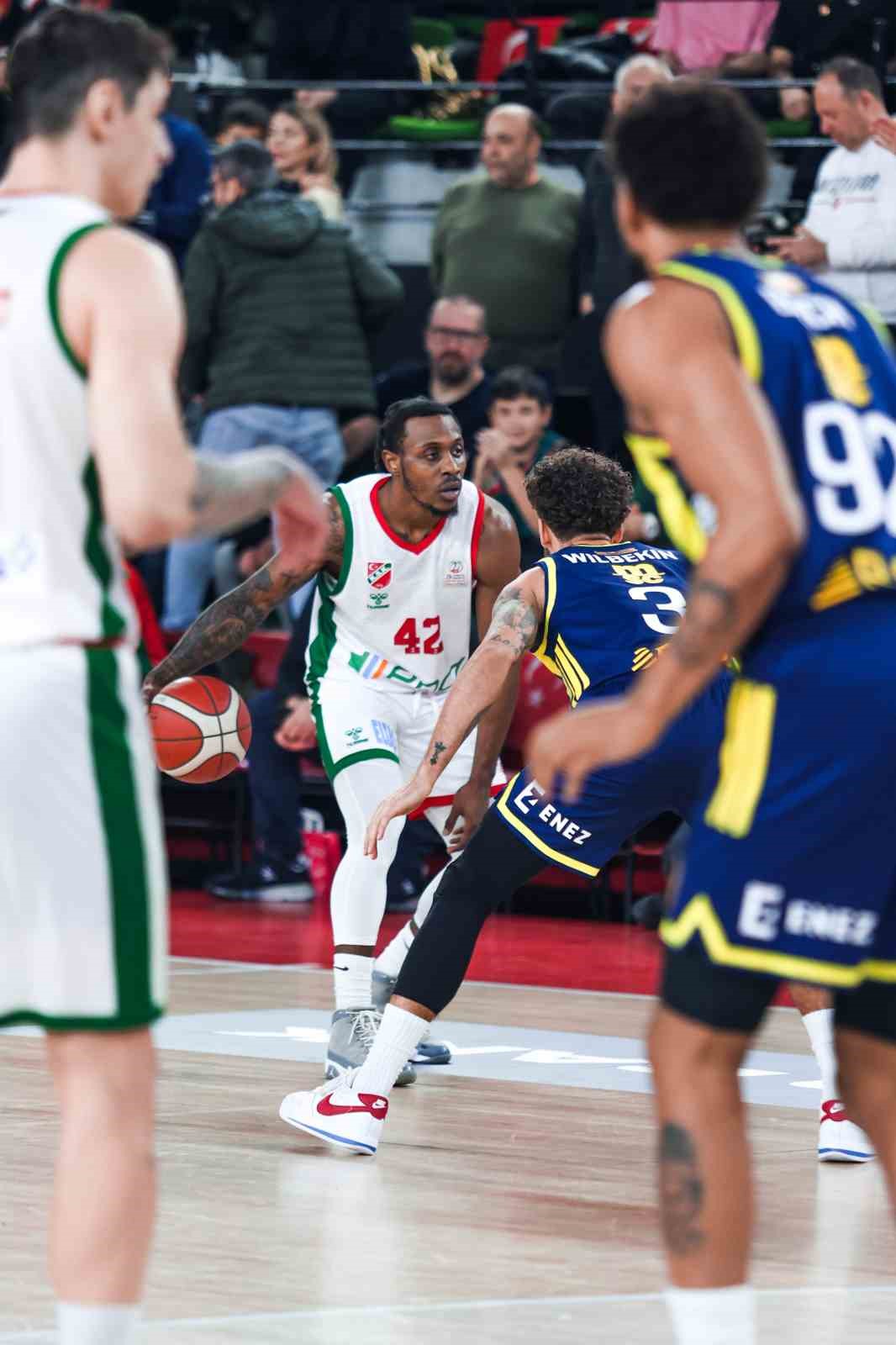 Basketbol Süper Ligi: Karşıyaka: 55 - Fenerbahçe: 91
