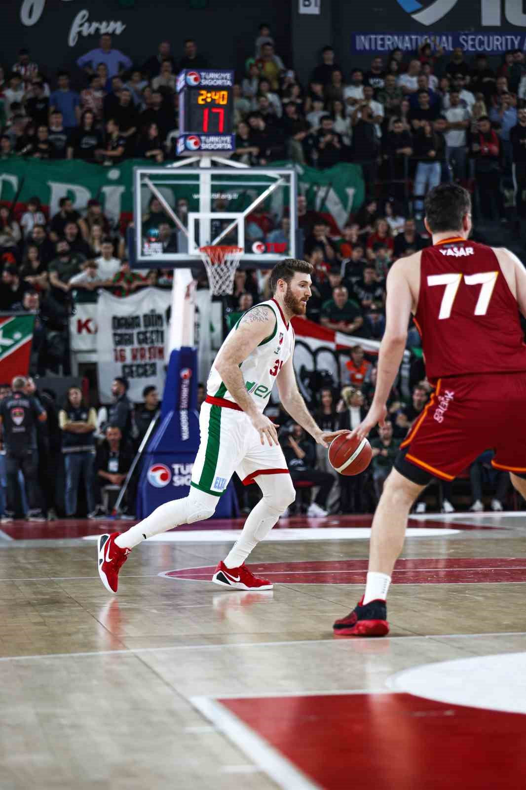 Basketbol Süper Ligi: Karşıyaka: 72 - Galatasaray: 82
