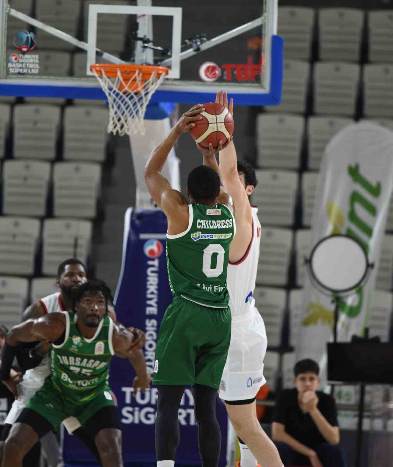 Basketbol Süper Ligi: Manisa Basket: 94 - Bursaspor: 76
