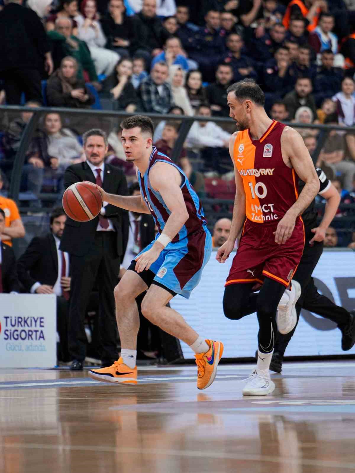 Basketbol Süper Ligi: Trabzonspor: 79  - Galatasaray MCT Technic: 69
