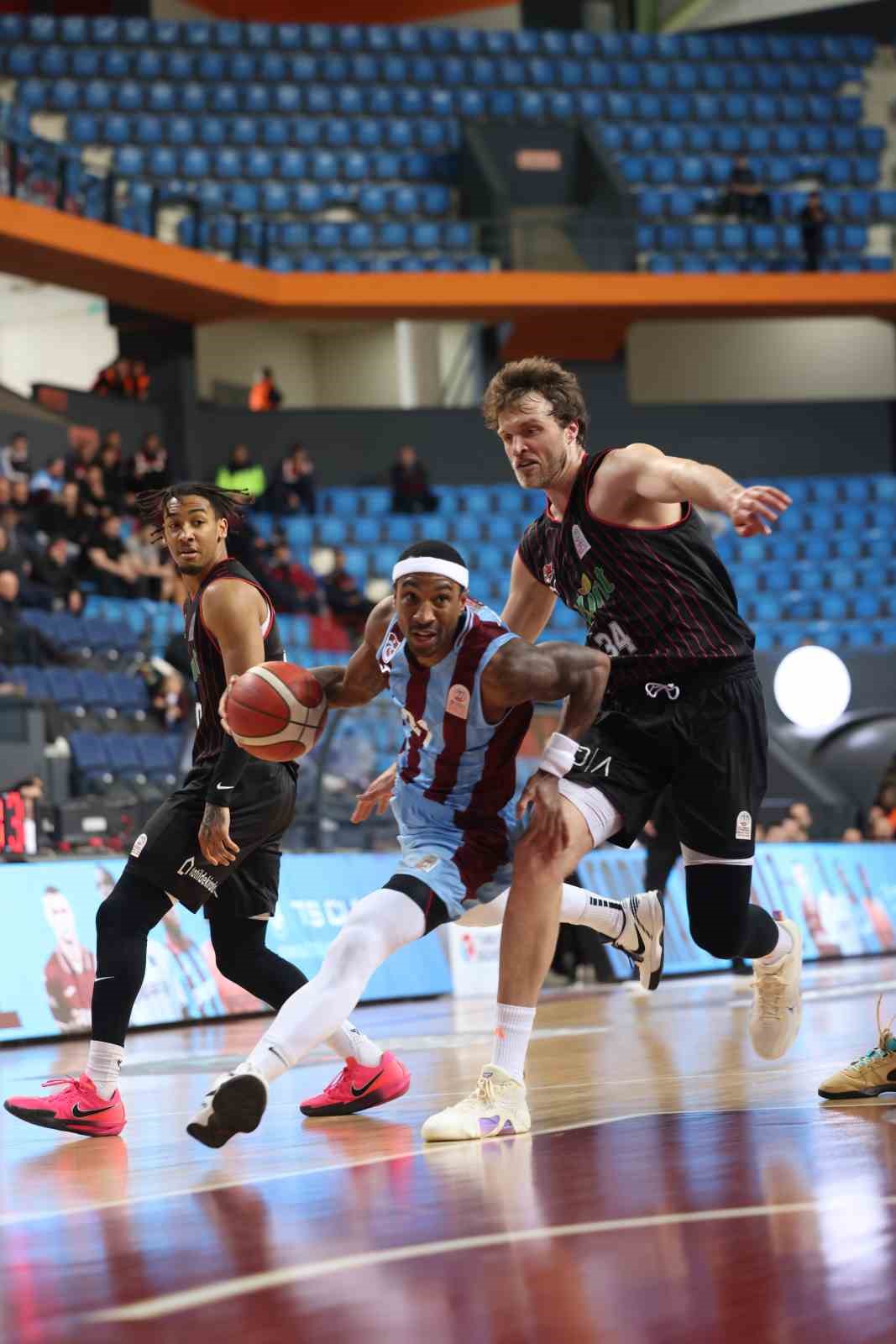 Basketbol Süper Ligi: Trabzonspor: 96 - Manisa Basket: 92
